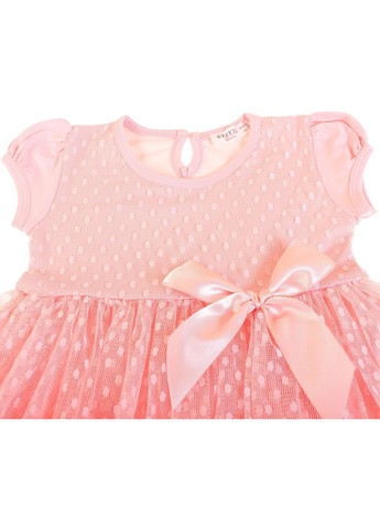 Персиковое платье праздничное 16995 персиковый Breeze (306715310)