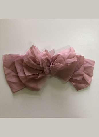 Бант для волос на заколке шпилька Honey Fashion Accessories розовый (12-29) No Brand (313654065)
