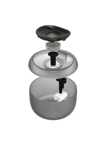 Фонтан-поилка для собак и котов автоматический с подсветкой, 2,5 л WAUDOG (339703191)