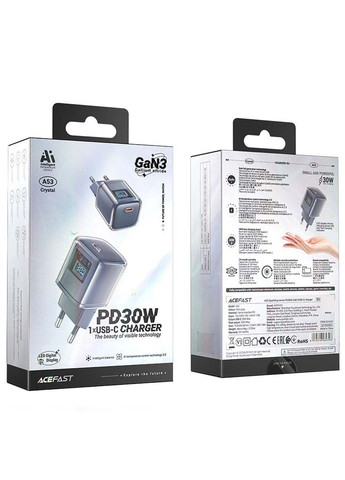 МЗП A53 Sparkling series PD30W GaN (USB-C) Acefast (291880614)