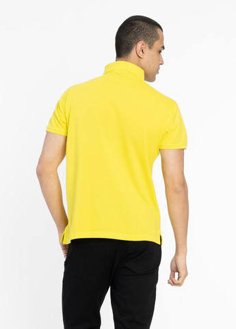 Желтая футболка-поло для мужчин Trussardi