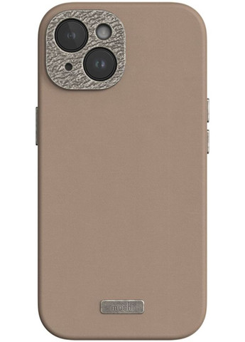 Чохол-накладка Napa Slim Hardshell Case Woodsmoke Brown для iPhone 15 Moshi (302652081)