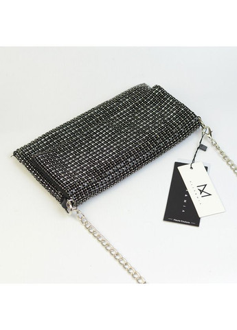 Клатч вечерний женский черный маленький из камней сумочка на цепочке Alex&Mia (354182792)