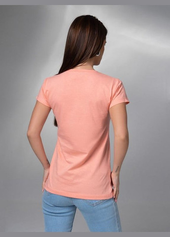 Персиковая летняя футболки Magnet WN20-614