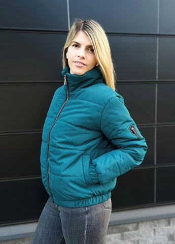 Синя демісезонна куртка Fashion Girl