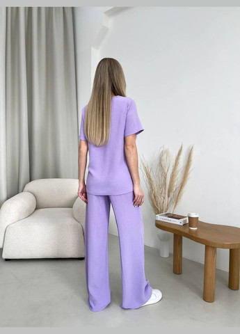 Женский прогулочный костюм лавандового цвета 32029 No Brand (324766827)