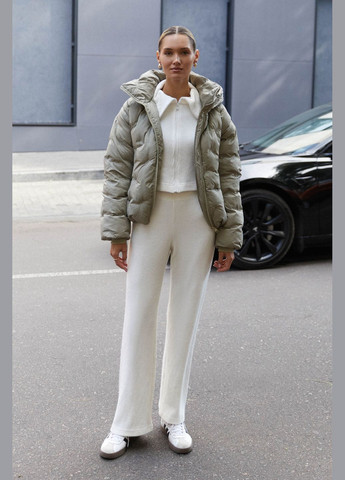 Оливковая зимняя куртка Seventeen