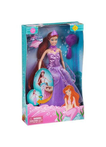 Кукла в образе русалки (8188), фиолетовое платье Defa (290841556)