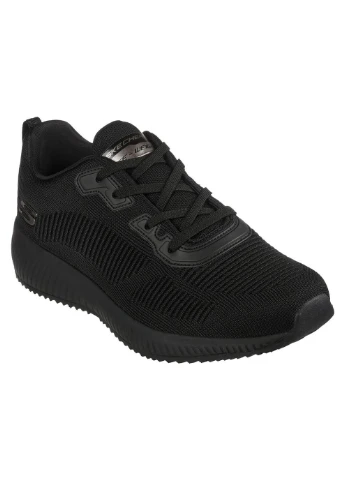 Чорні чоловічі кросівки squad чорний демісезон Skechers