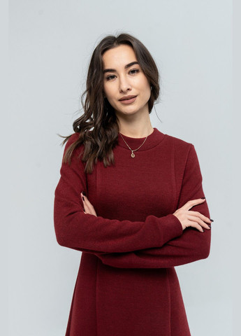 Бордовое деловое, кэжуал, праздничный платье ри мари карен ск 2724 RiMari