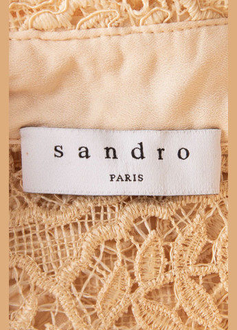 Світло-жовтий святковий, коктейльна, ділова, домашній, карнавальний, відвертий, повсякденний, кежуал, вечірня стильна мережевна сукня жовта сукня-сорочка, сукня-жакет, силуетна Sandro