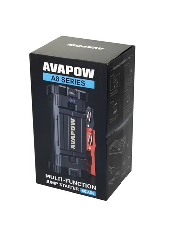 Пусковое устройство Jump Starter для авто (4000A) 71,04 Втч/19200 мАч AVAPOW A58 (401917551)