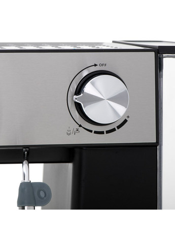 Кавоварка CR 4410 ріжкова/ 1000 Вт/ 15 бар/ мелена/ капучінатор/чорнa Camry (367074339)