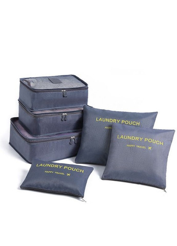 Набір дорожніх органайзерів для одягу Monopoly Travel Biotech 6 предметів No Brand (371366943)