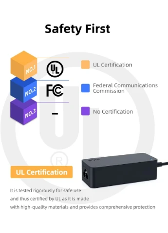 Зарядное устройство USB-C/AC мощностью 65 Вт/45 Вт, подходит для ноутбуков Yoga 730, 720S, 730S, 910, 920, C740, C940, Lenovo (299841038)