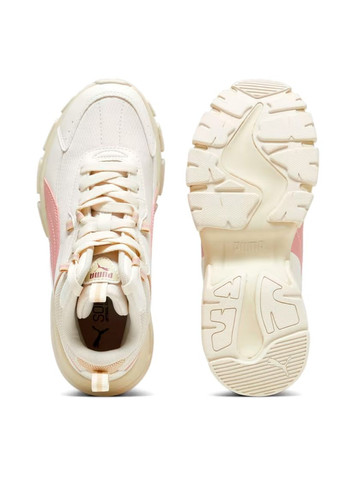 Білі всесезонні жіночі кросівки 391309-06 білий штуч. шкіра Puma