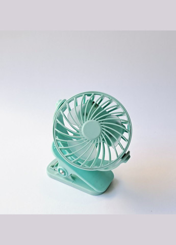 Міні вентилятор акумуляторний переносний на прищіпці з підсвічуванням USB F4G No Brand (329740158)