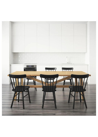 Стіл і 6 стільців ІКЕА MOCKELBY / NORRARYD 235х100 см (s59161492) IKEA (278407873)