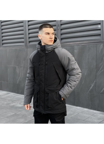 Парка Seniora Udacha Gray Черно-серый Pobedov (269617093)