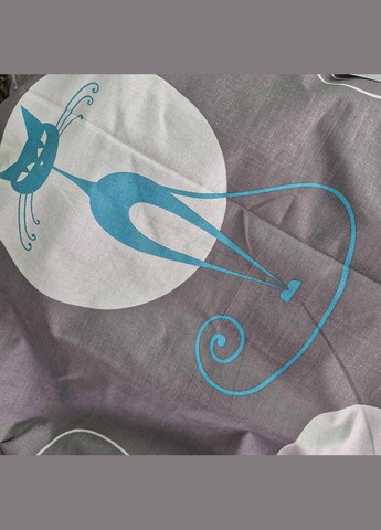 Постільна білизна Місячний кіт Бязь Люкс Підліткове на резинці MERISET (306739958)