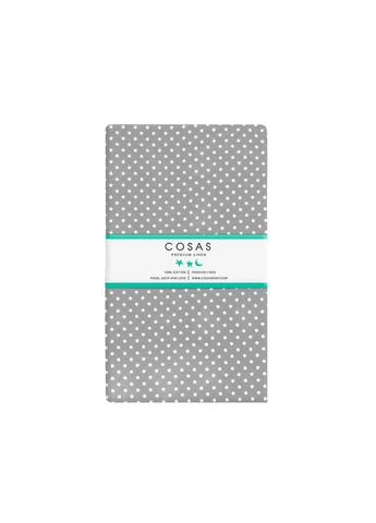 Евро простыня 220х240 GREY DOTSS (4822052297773) Cosas (391378281)