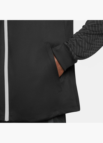 Толстовка чоловіча Dri-Fit Strike Black Dh8768-011 Nike (332610384)