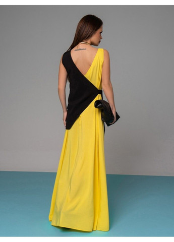 Жовтий повсякденний сукня issa pus 14625 жовтий ISSA PLUS