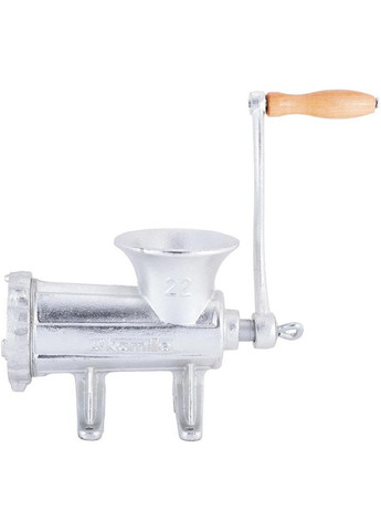 М’ясорубка ручна 2в1 з насадками для наповнення ковбас, 31х15х20.5см, чавун Kamille (372292800)