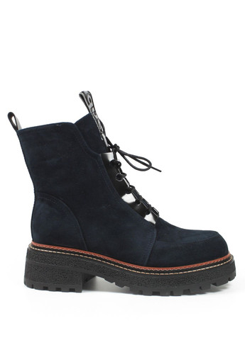 Зимние зимние замшевые ботинки тимберленды It-Girl с лентами из натуральной замши