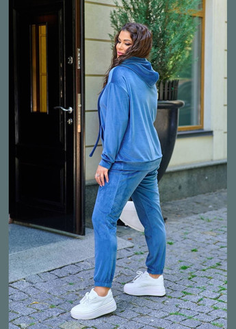 Жіночий костюм з капюшоном та кишенею-кенгуру Style Point (334709046)