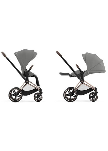 Прогулянкова коляска Priam 4.0 Cozy Beige рама Rosegold Cybex (367983366)