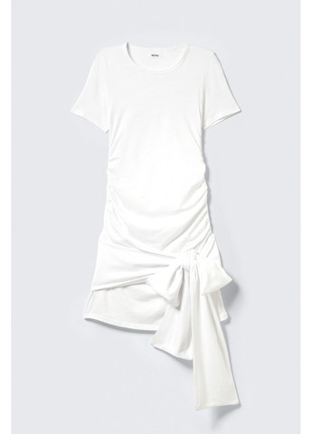 Белое платье Monki однотонное