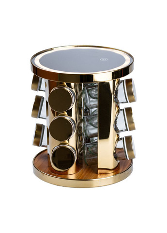 Набір для спецій 12 предметів на круглій підставці з LED-підсвічуванням HP15284 TS Kitchen (353502444)