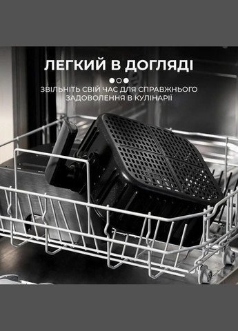 Аэрофритюрница безмасляная SK-10005 10л электрический аэрогриль с сенсорным управлением, таймер 2400Вт Sokany (315797576)