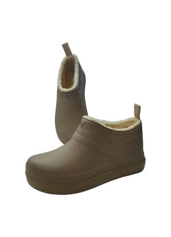 Жіночі високі утеплені калоші Style розмір (26см) бежевого кольору Dago (319152479)