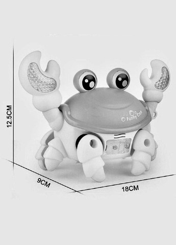 Музыкальный крабик 776-5 со световыми и звуковыми эффектами. Fun Game (327217119)