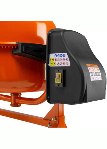 Бетономешалка Concrete Standart (140 л, 220 В, 0.8 кВт) миксер для бетона (24450) Mixer (317755558)