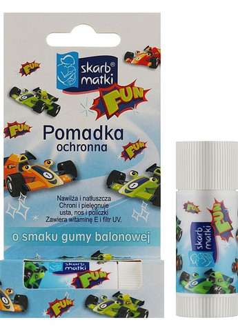 Бальзам для губ "Жуйка" Fun 6.5g (835047-30097) Skarb Matki (368641616)