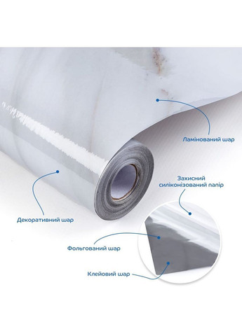 Пленка на самоклейке 60см х 3м No Brand (362094740)