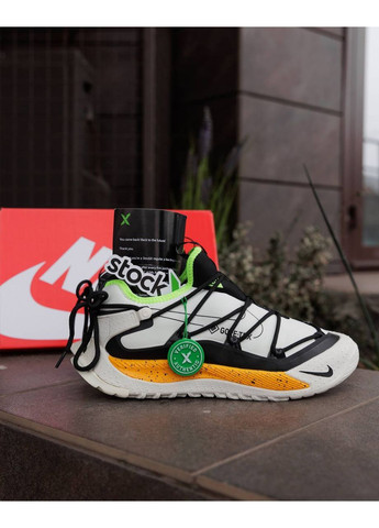 Комбіновані всесезон nike acg terra antarktik low gore-tex white black yellow (копія) No Brand