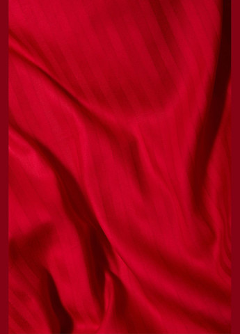 Комплект постельного белья Satin Stripe семейный 143х210х2 наволочки 4х70х70 (MS-820003599) Moon&Star stripe red (288043315)
