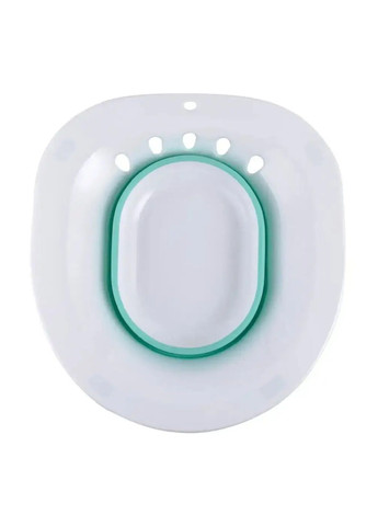 Ванночка пластиковая для гигиенических процедур на унитаз складная конструкция с системой слива воды 39х36,5х12 см (479418-Prob) Unbranded (318097512)