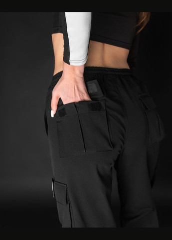 Женские брюки карго Клондайк черный BEZET (291437862)