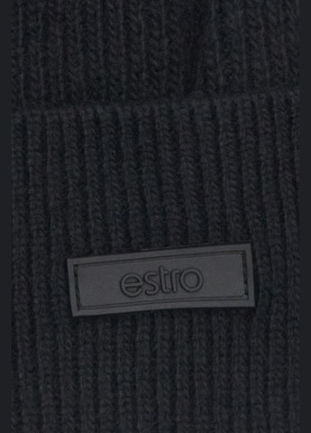 Шапка, колір чорний Estro (324030671)