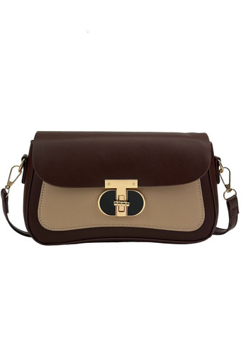 Жіноча сумка кросбоді через плече з екошкіри з клапаном RoyalBag P2-1601 (331879772)