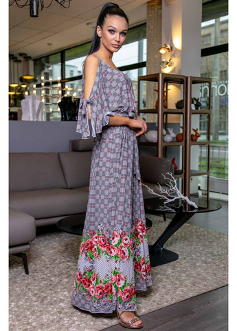 Сіра сукня 1157.3452 Seventeen