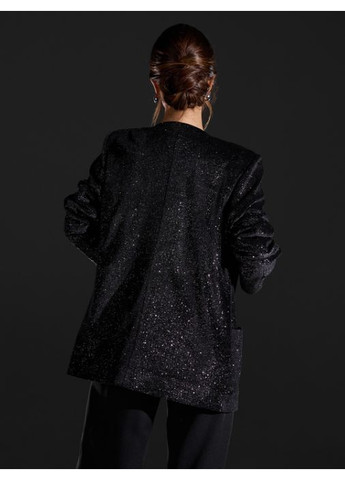 Блискучий піджак з накладними кишенями No Brand (369900815)