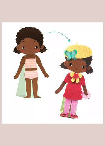 Набір для творчості М'яке вбрання (DJ00086) Djeco (333253078)