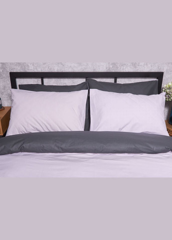 Комплект постельного белья Бязь Gold Люкс «» полуторный евро 160х220 наволочки 2х40х60 (MS-820002353) Moon&Star Orchid Gray (286762467)