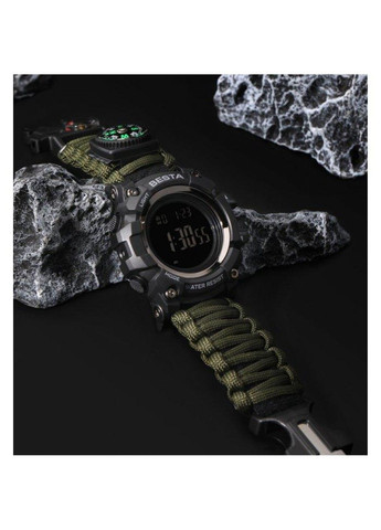 Годинники чоловічі наручні Tactical з компасом (Зелений) Besta (314483066)